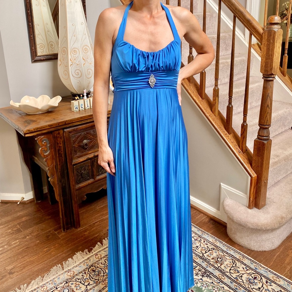 Dream Blue Evening Gown